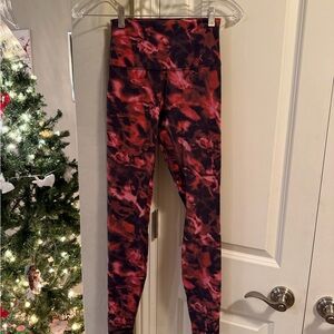 Lululemon align high rise tight 28” intensity pink blossom size 4